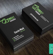 Grow Riverview Business Cards